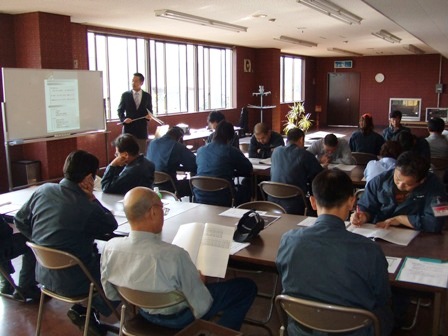 第53期方針発表会の様子 第53期方針発表会の様子